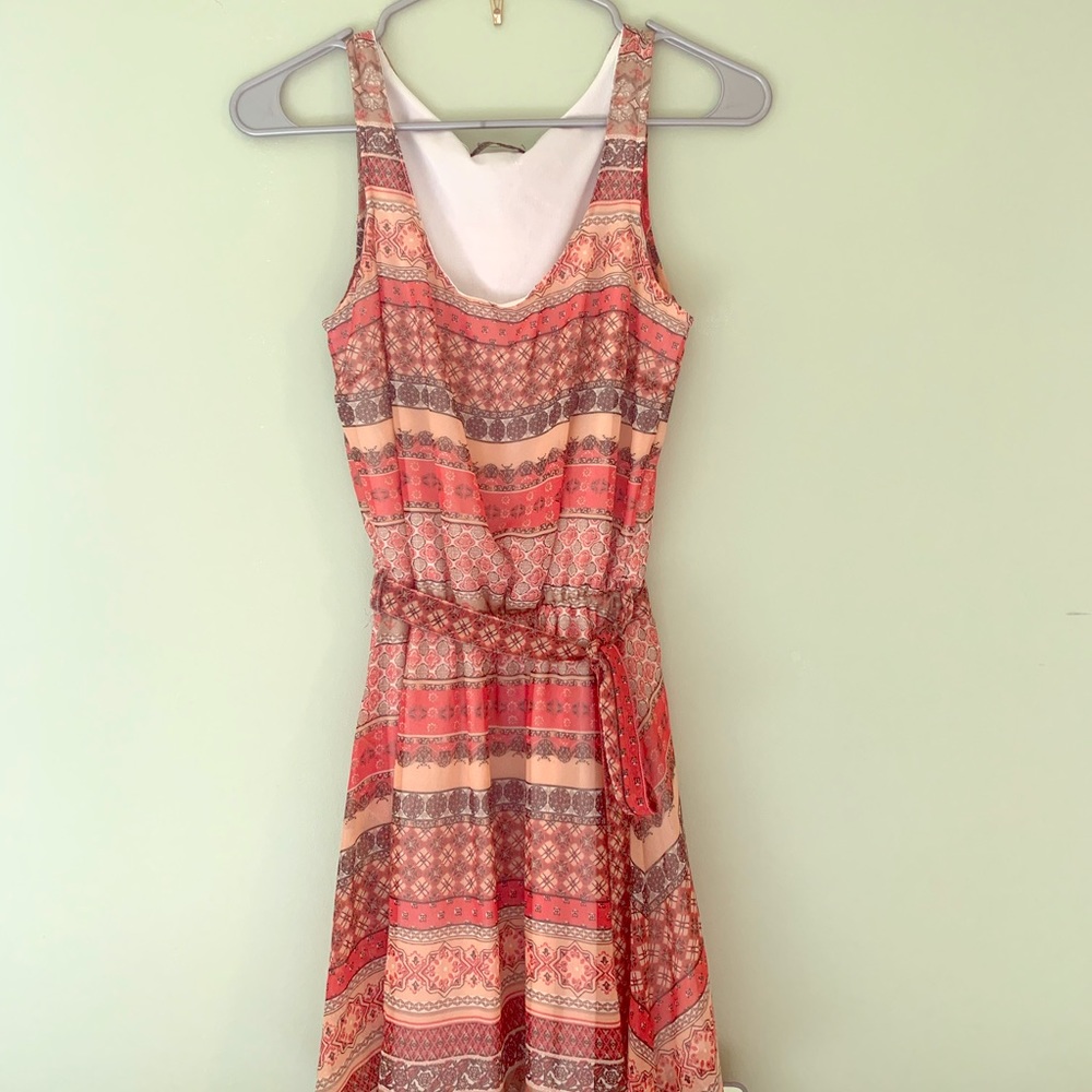 Mid thigh length dress